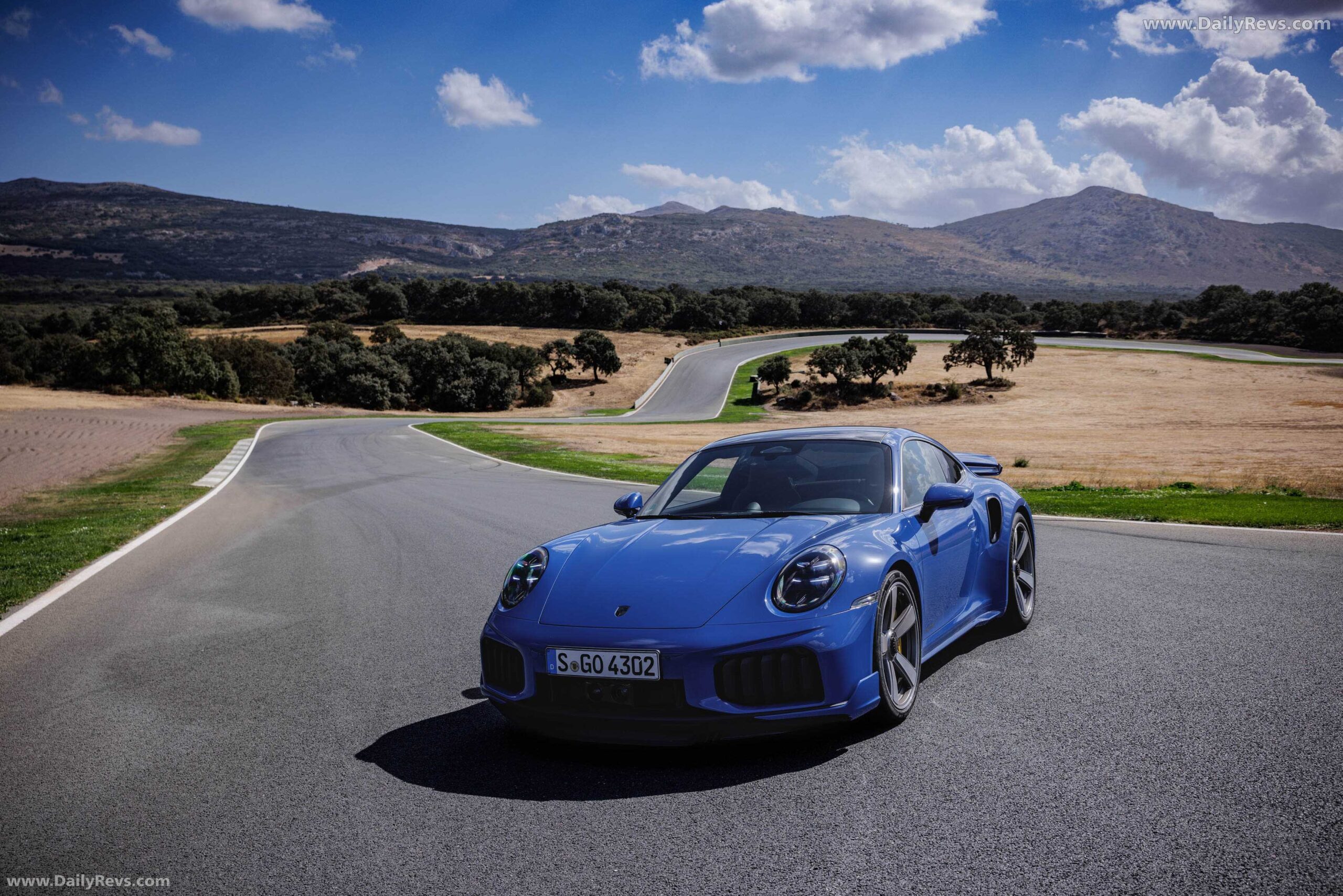2026 Porsche 911 Turbo S 992 ll Lugano Blue