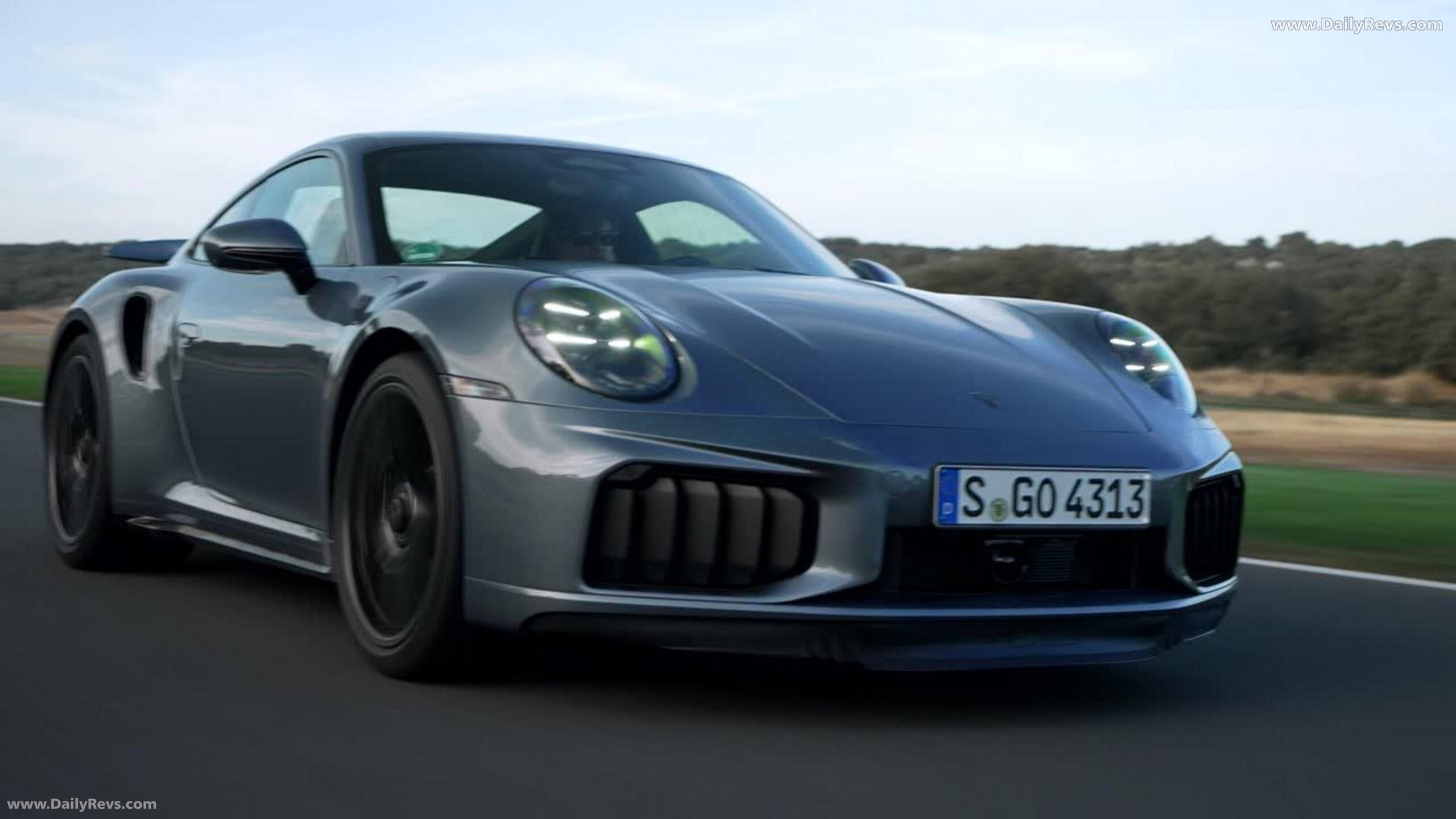 2026 Porsche 911 Turbo S 992 ll Vanadium Grey