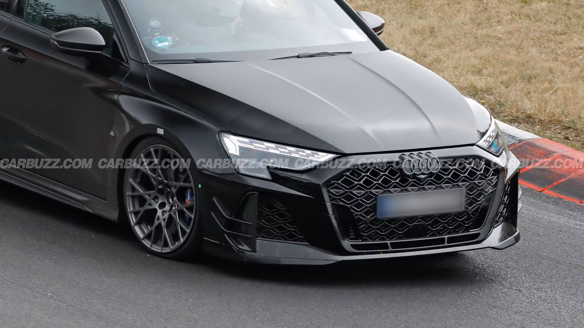 Audi RS3 GT Spied Burning Up Its Brakes During Nurburgring Hot Laps