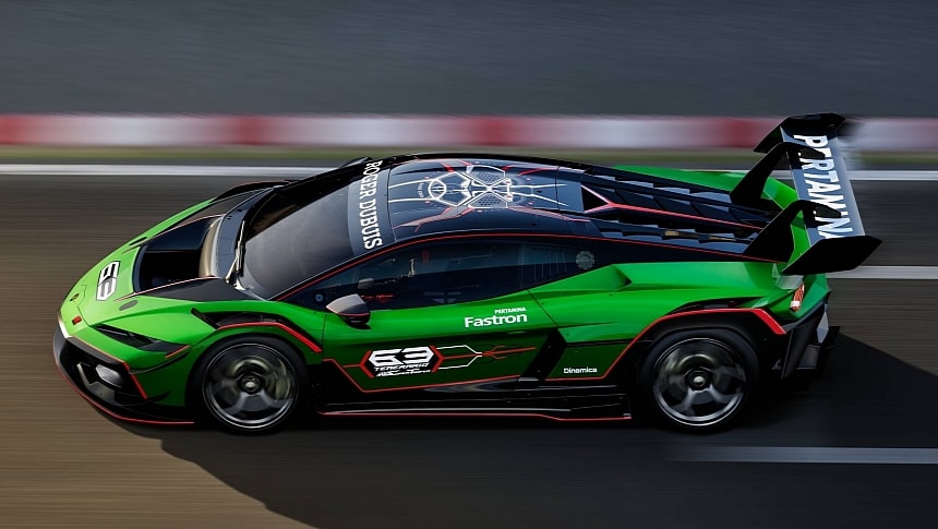 2027 Lamborghini Temerario Super Trofeo Ditches Hybrid Setup in Favor of V8 RWD Madness 