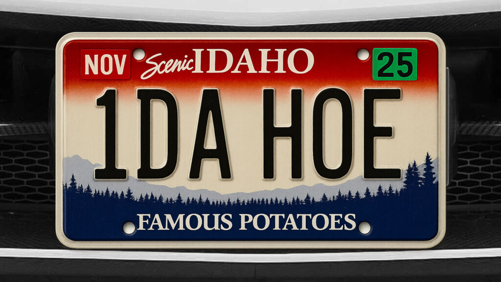 no-image Idaho Cracked Down On Hundreds Of Custom License Plates For Crossing The Line