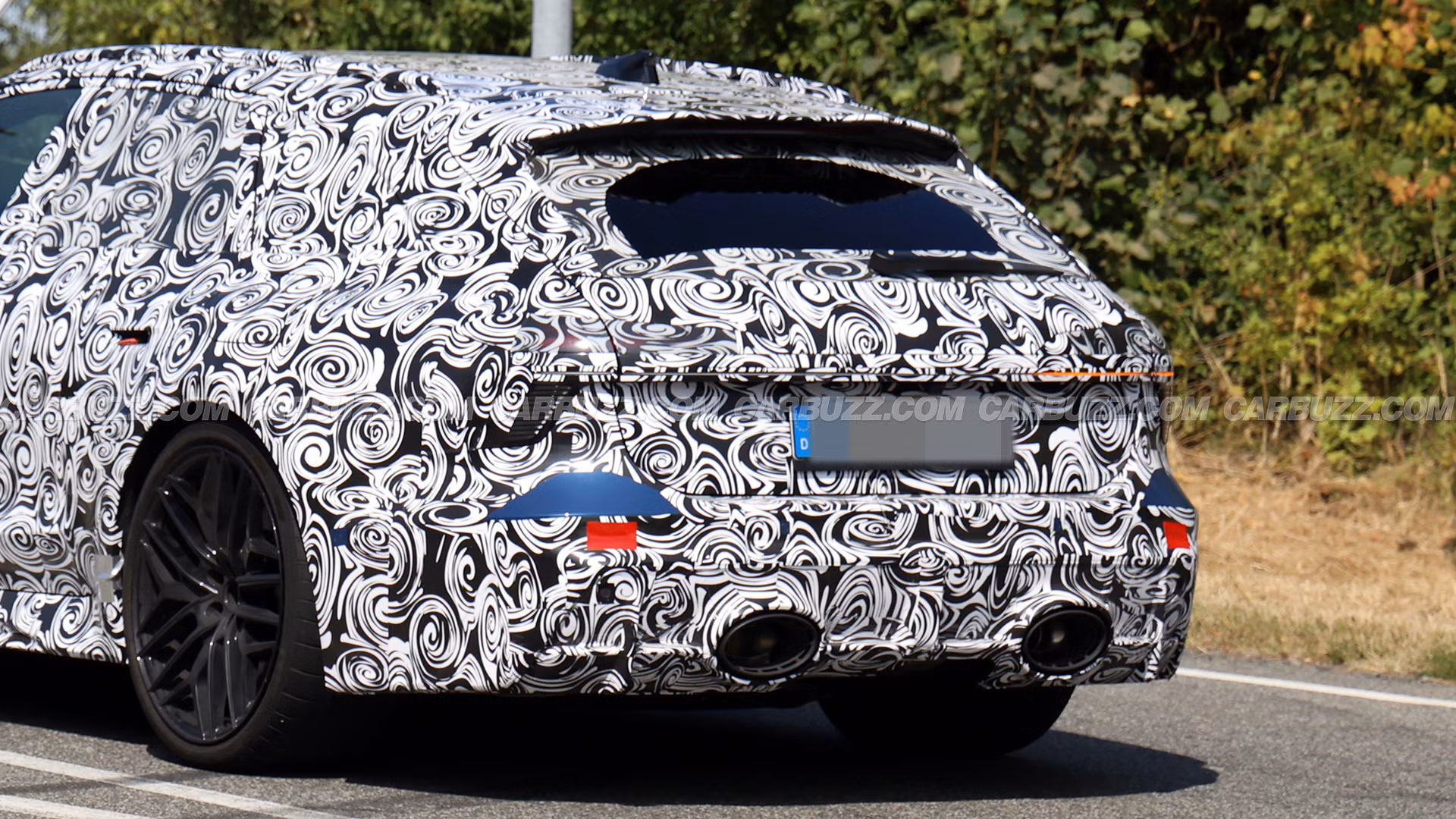 no-image 2027 Audi RS6 Avant Spied Showing Hilariously Large Exhaust Tips