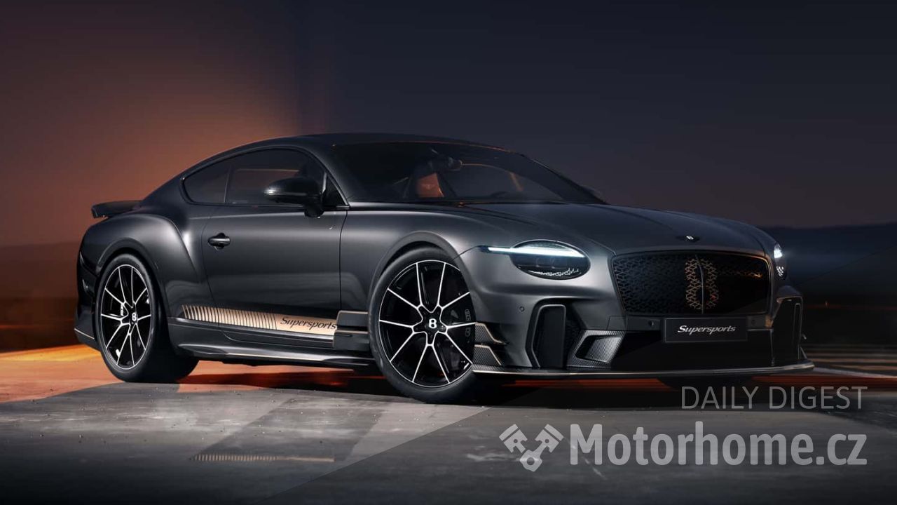 no-image Bentley Supersports, tlak GM na dodavatele a žebříček bestsellerů s Fordem v čele (přehled 14/11/25)