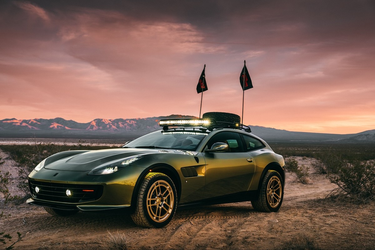 no-image First Porsche, Then Lamborghini — Now a Safari Ferrari Joins the Party
