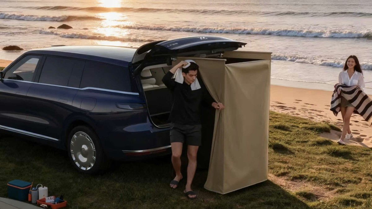 This Luxury SUV Lets You Take a Hot Shower Wherever You Like