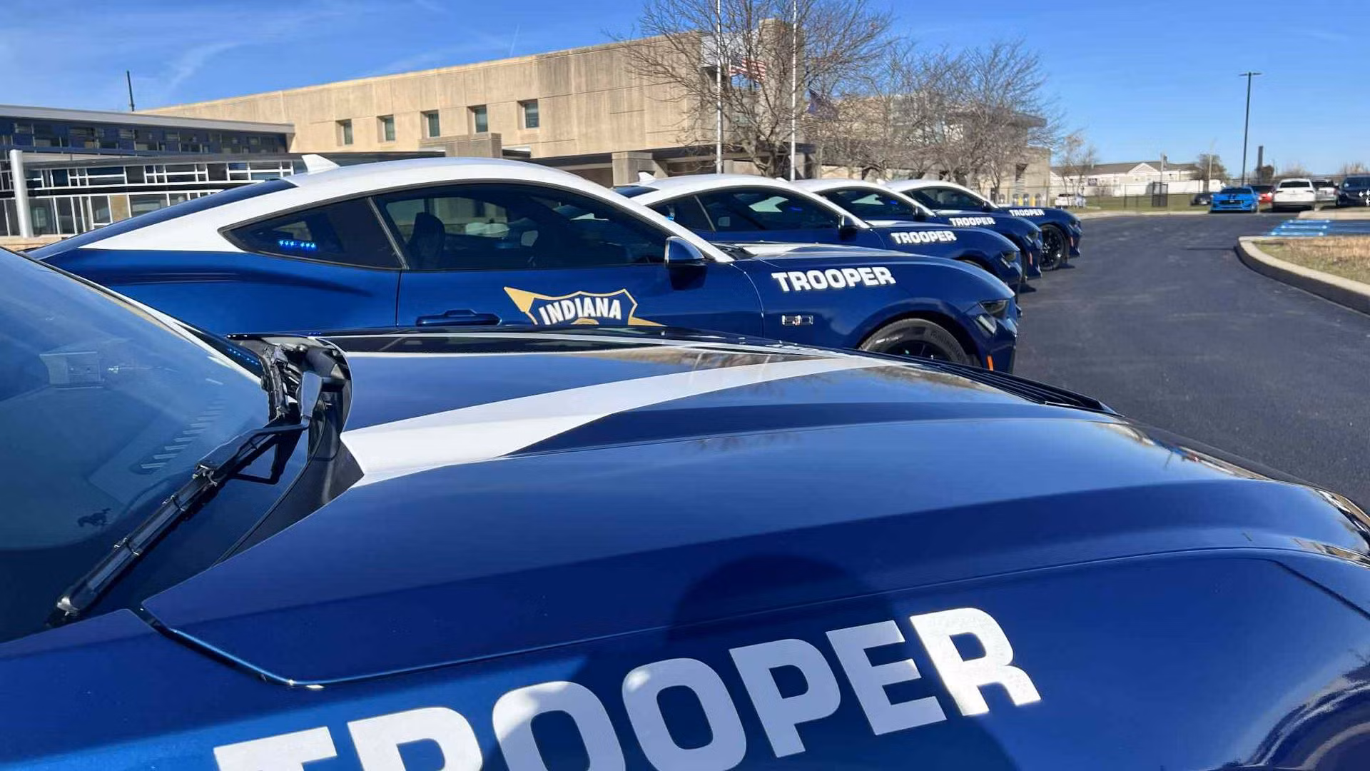 Indiana State Police Will Use New Mustang GTs For Patrol Cars