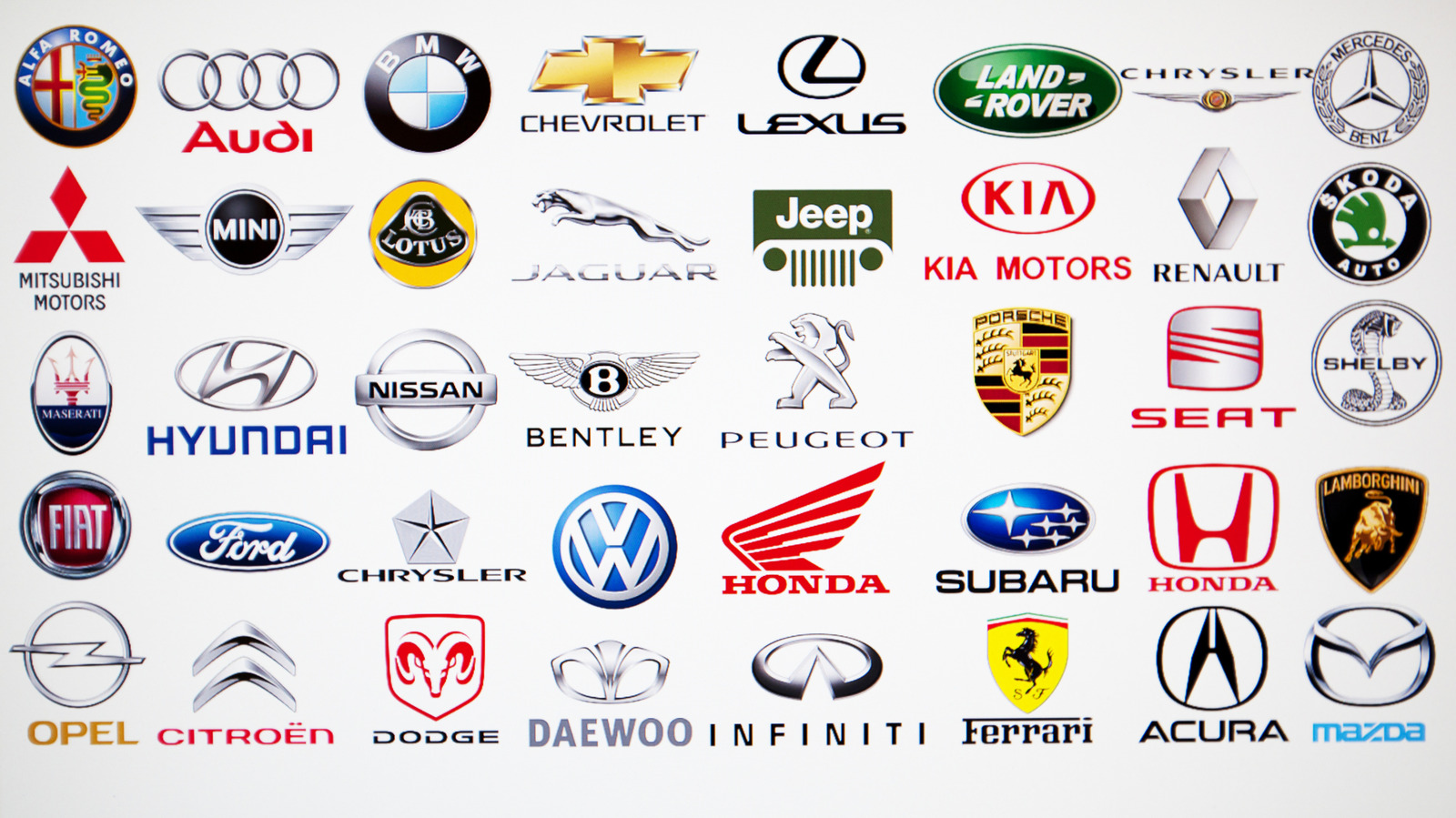 no-image These 5 Car Makers Own The Most Brands Right Now