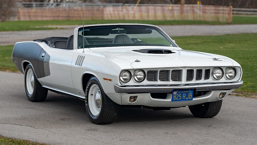 Million-Dollar Holy Grail: 1971 Plymouth Hemi Cuda Convertible Up for Auction