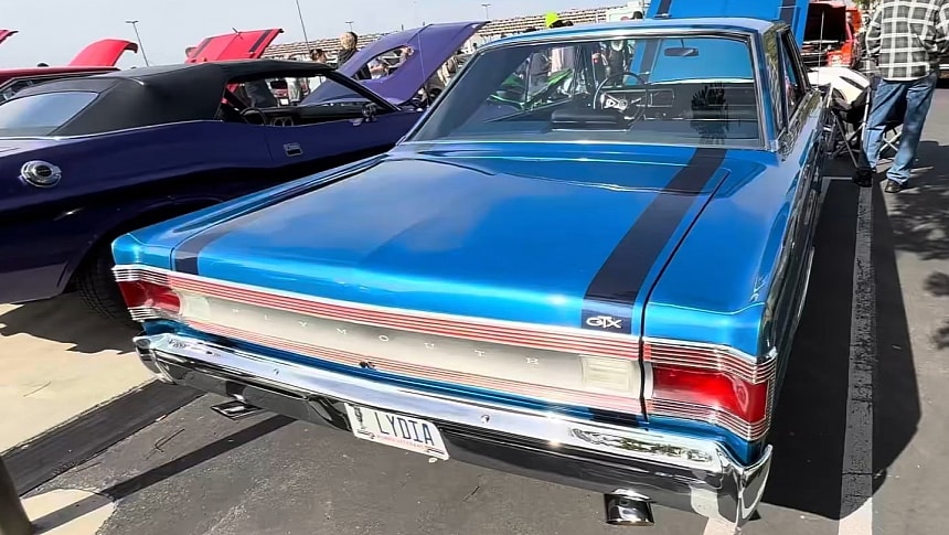 One-Year Gem: 1967 Plymouth GTX Looks Stunning in B5 Blue