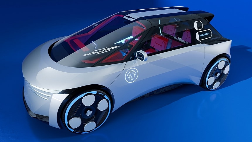 Peugeot's New Polygon Concept Previews Next-Gen 208 Supermini