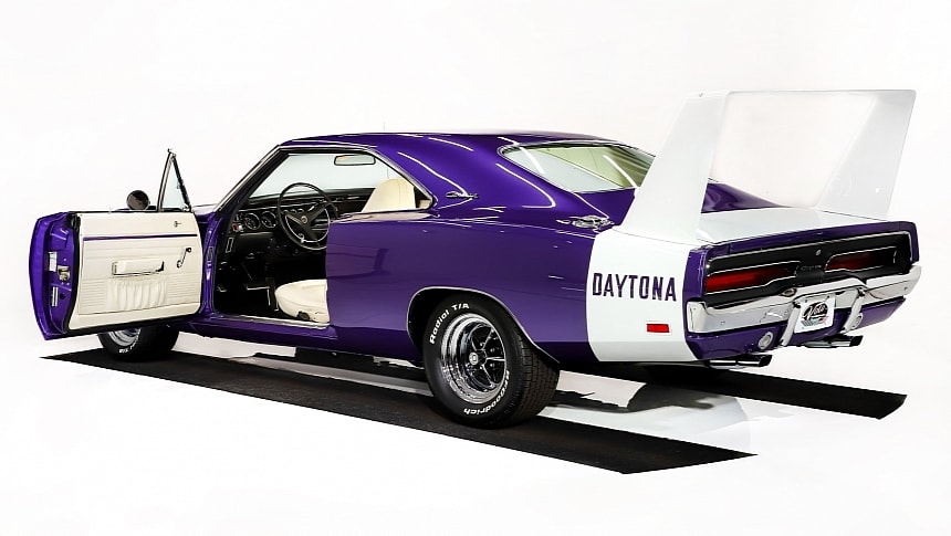 Plum Crazy 1970 Dodge Daytona Is a One-of-None Stunner With an Eye-Watering Sticker