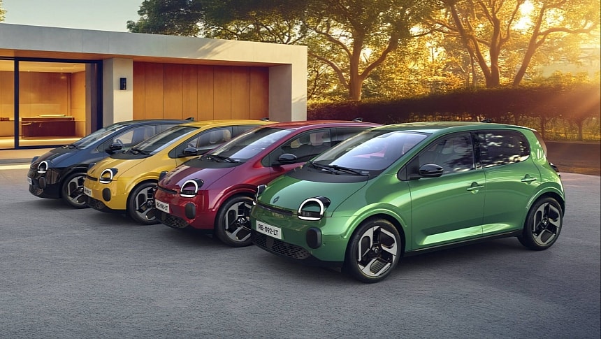 no-image Renault Twingo E-Tech EV Debuts With Retro Style and 163 Miles of Range for Under $23,000