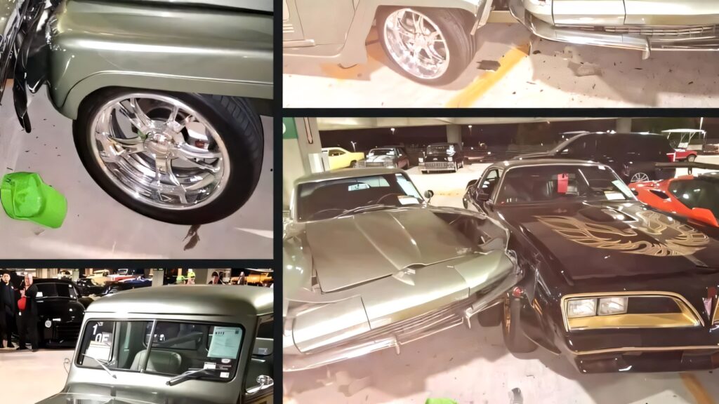 Texas Auction Turns Into Demolition Derby After Driver’s Foot Reportedly Slipped