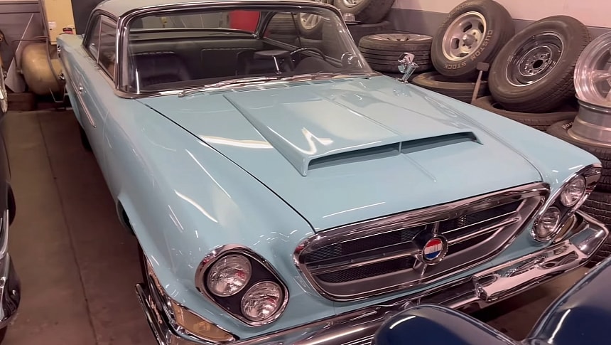 This 1962 Chrysler 300 Once Had a Prototype 426 Hemi, Still Flaunts the Aluminum Hood