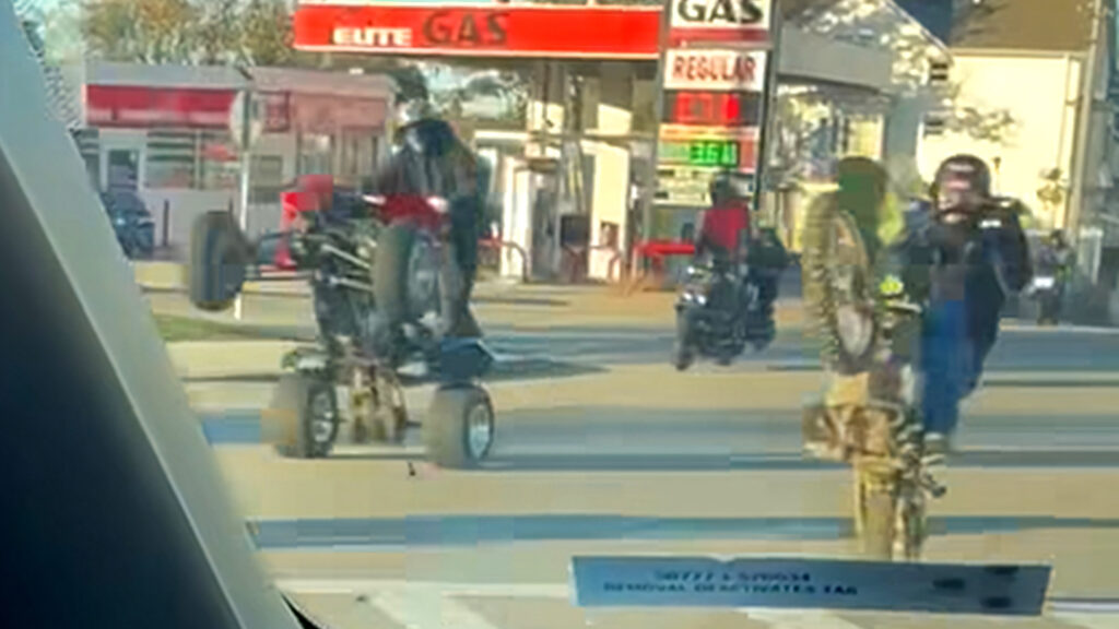 no-image Police Shut Down Wild Street Takeover After Nearly 100 Bikers Swarm City