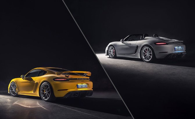 Porsche 718 Spyder and Cayman GT4 Get 6-Cylinder Power Again