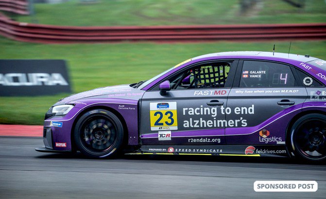 This Audi RS3 is Racing to End Alzheimer’s and You Can Help